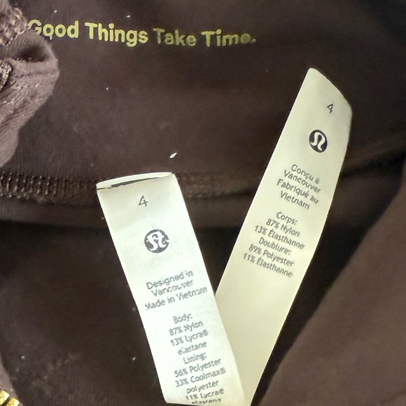 Lululemon Define Cropped Half Zip *Luon - Picture 4 of 4